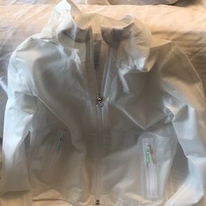 Ivivva white lightweight windbreaker